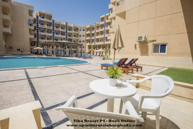 Tiba Resort P4 - Popular Poolside Vacation Rental in Hurghada - Close to El Gouna - Up to 4prs - Book on www.apartmentsinhurghada.com -3 Tiba Resort P4 - Popular Poolside Vacation Rental in Hurghada - Close To El Gouna - Up to 4 persons - Book On www.apartmentsinhurghada.com -