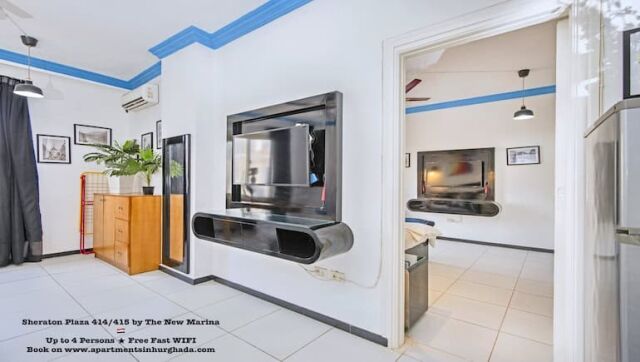 Sheraton Plaza 414:415 by The New Marina - Short-Term Rental in Central Hurghada - Up to 4 Persons- Free Fast WIFI - Swimming Pool - Book on www.apartmentsinhurghada.com - 45 Sheraton Plaza 414/415 by The New Marina - Short-Term Rental in Central Hurghada - Up to 4 Persons- Free Fast WIFI - Swimming Pool - Book on www.apartmentsinhurghada.com -